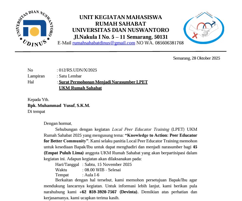 Local Peer Educator Training